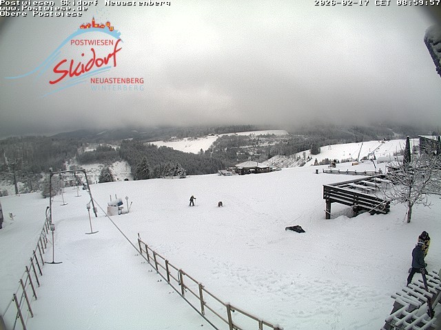 Archiv Foto Webcam Obere Postwiese in Neuastenberg