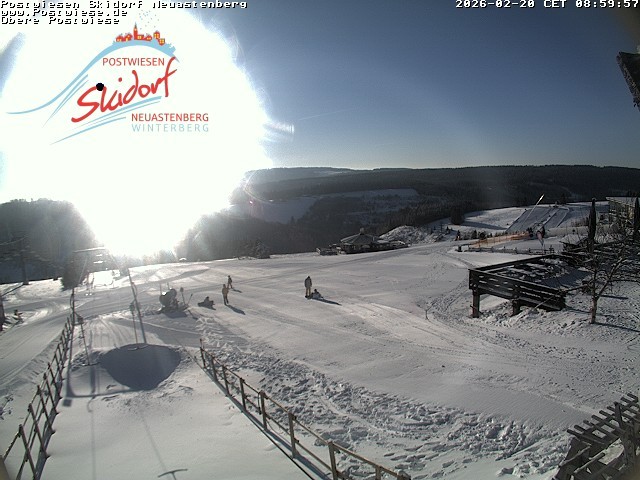 Archiv Foto Webcam Obere Postwiese in Neuastenberg