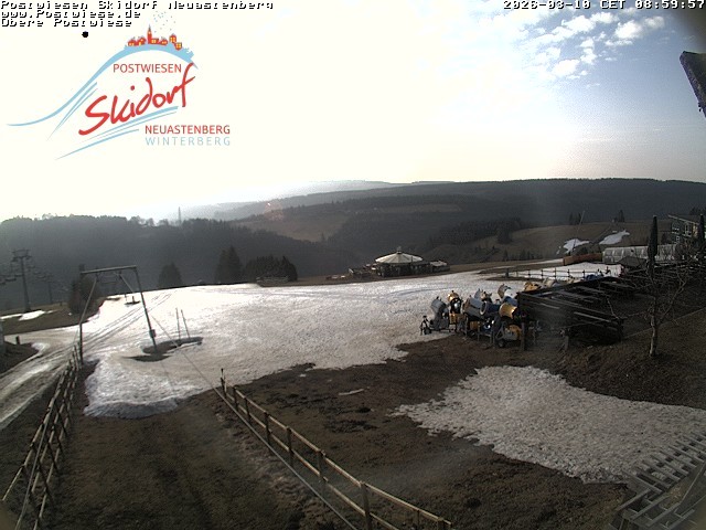 Archiv Foto Webcam Obere Postwiese in Neuastenberg