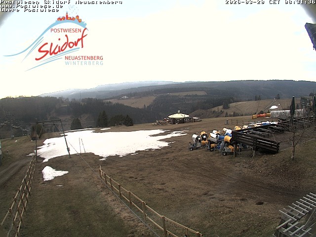 Archiv Foto Webcam Obere Postwiese in Neuastenberg