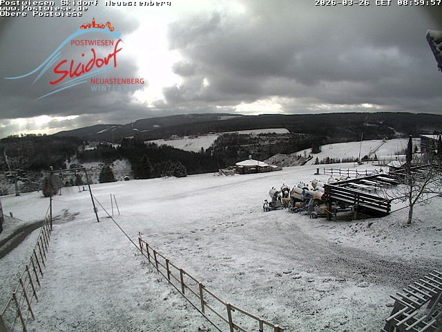 Archiv Foto Webcam Obere Postwiese in Neuastenberg