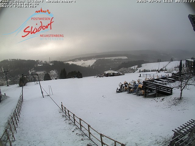 Archiv Foto Webcam Obere Postwiese in Neuastenberg