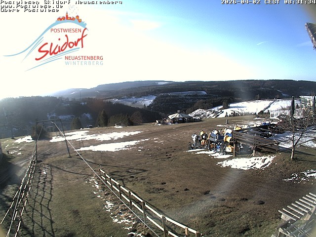 Archiv Foto Webcam Obere Postwiese in Neuastenberg