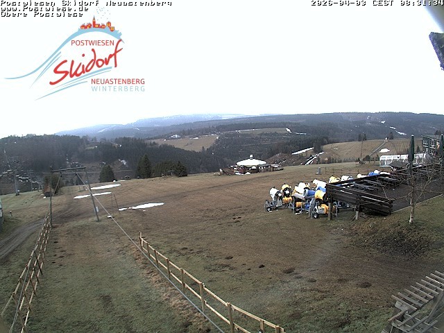 Archiv Foto Webcam Obere Postwiese in Neuastenberg