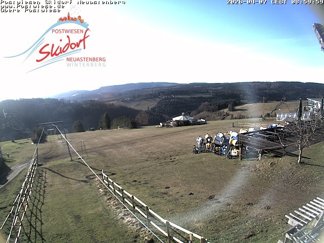 Archiv Foto Webcam Obere Postwiese in Neuastenberg