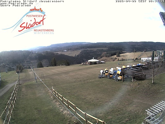 Archiv Foto Webcam Obere Postwiese in Neuastenberg