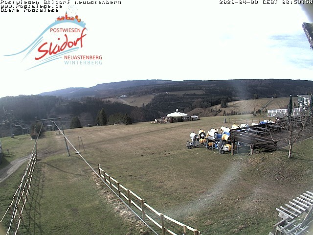 Archiv Foto Webcam Obere Postwiese in Neuastenberg