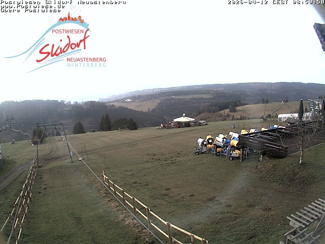 Archiv Foto Webcam Obere Postwiese in Neuastenberg