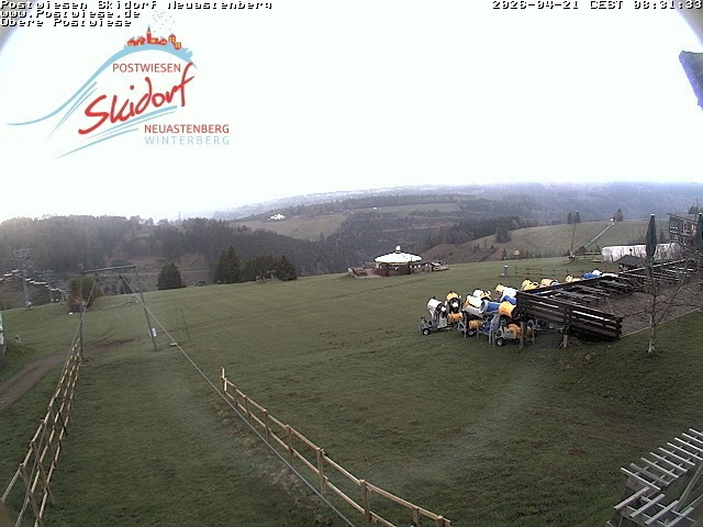 Archiv Foto Webcam Obere Postwiese in Neuastenberg