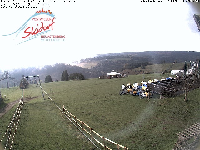 Archiv Foto Webcam Obere Postwiese in Neuastenberg