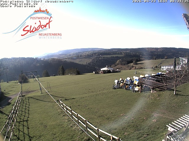 Archiv Foto Webcam Obere Postwiese in Neuastenberg