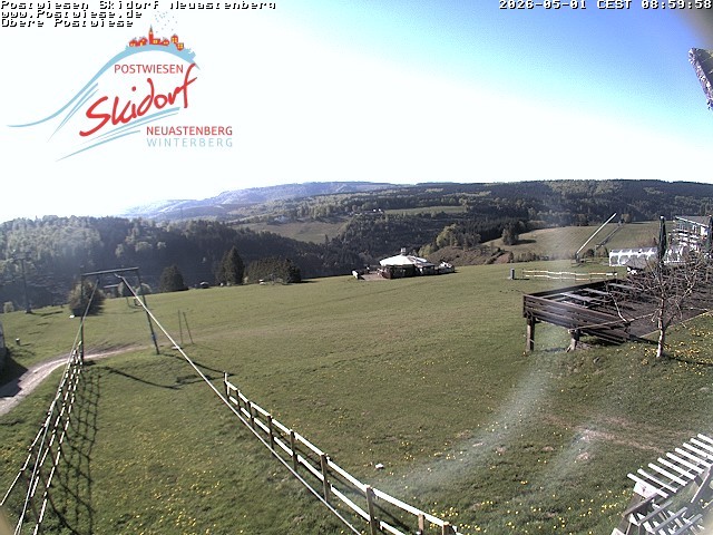 Archiv Foto Webcam Obere Postwiese in Neuastenberg