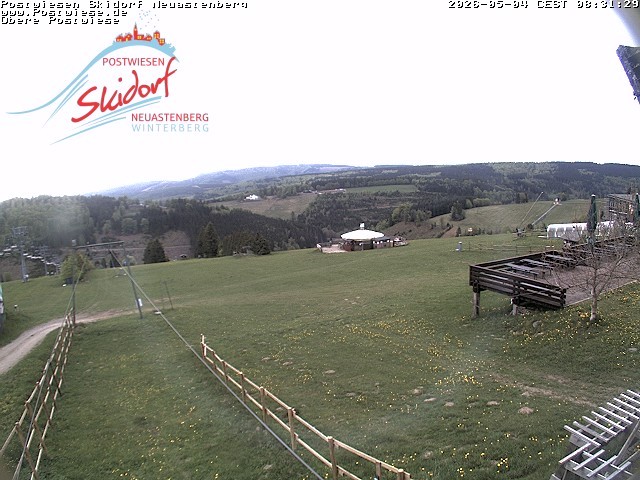 Archiv Foto Webcam Obere Postwiese in Neuastenberg