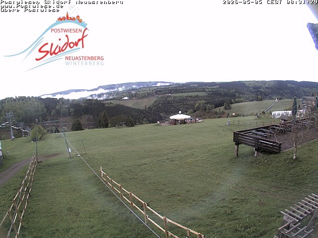 Archiv Foto Webcam Obere Postwiese in Neuastenberg