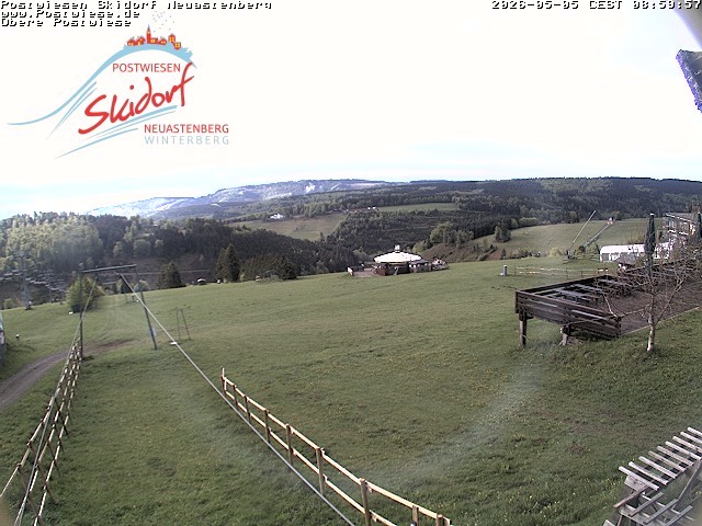 Archiv Foto Webcam Obere Postwiese in Neuastenberg