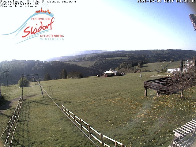 Archiv Foto Webcam Obere Postwiese in Neuastenberg