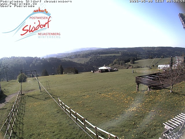 Archiv Foto Webcam Obere Postwiese in Neuastenberg