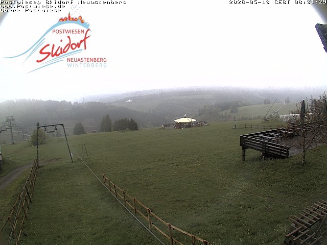 Archiv Foto Webcam Obere Postwiese in Neuastenberg