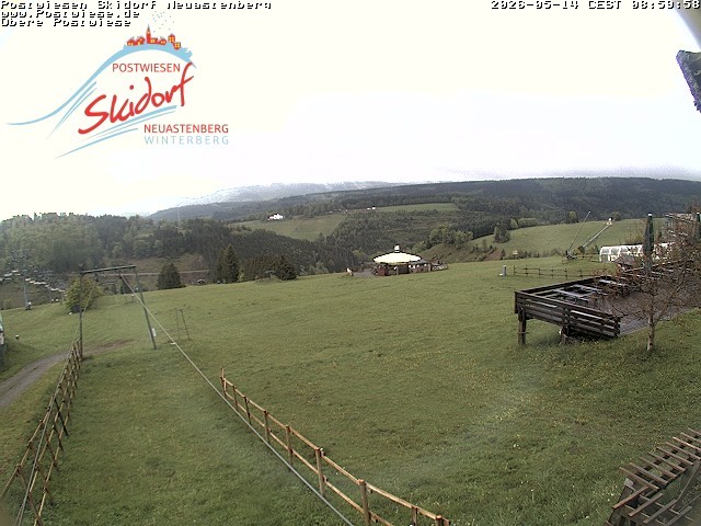 Archiv Foto Webcam Obere Postwiese in Neuastenberg