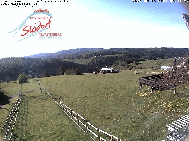 Archiv Foto Webcam Obere Postwiese in Neuastenberg