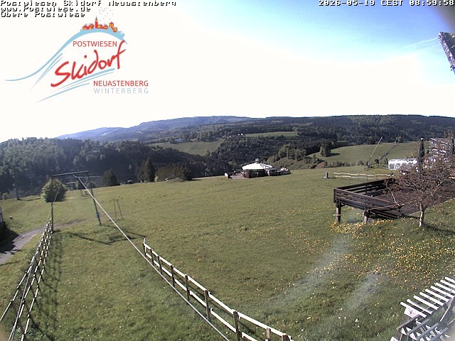 Archiv Foto Webcam Obere Postwiese in Neuastenberg