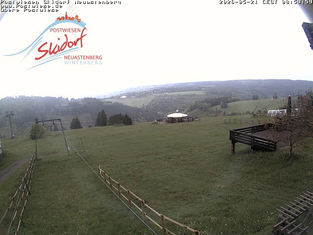 Archiv Foto Webcam Obere Postwiese in Neuastenberg
