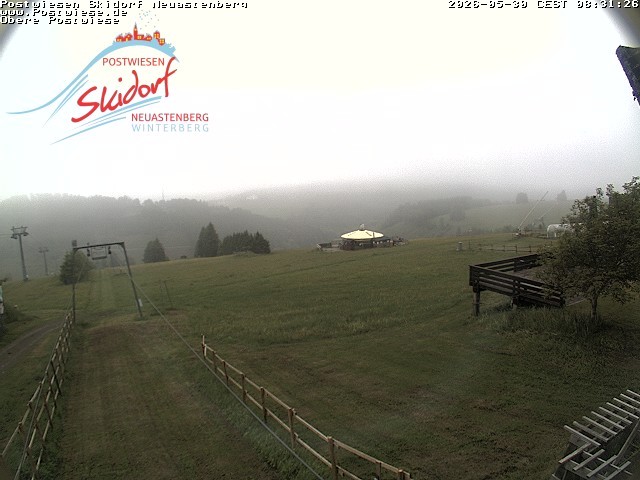 Archiv Foto Webcam Obere Postwiese in Neuastenberg