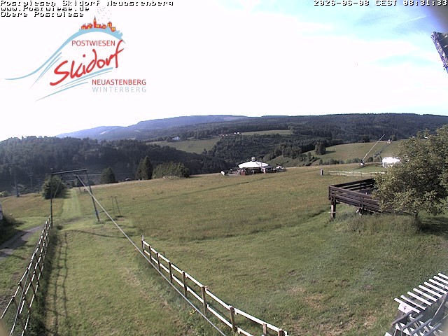 Archiv Foto Webcam Obere Postwiese in Neuastenberg