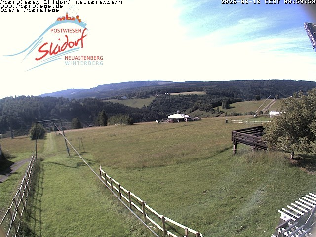 Archiv Foto Webcam Obere Postwiese in Neuastenberg