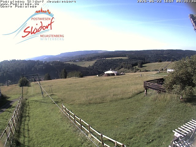 Archiv Foto Webcam Obere Postwiese in Neuastenberg