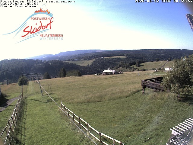 Archiv Foto Webcam Obere Postwiese in Neuastenberg
