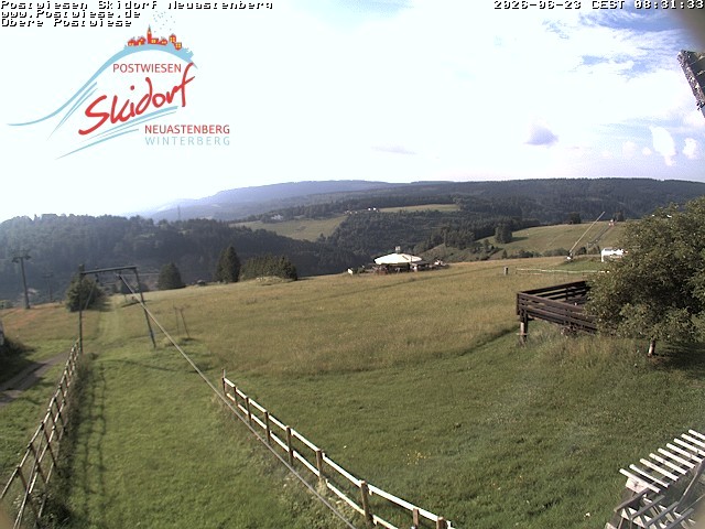 Archived image Webcam Obere Postwiese