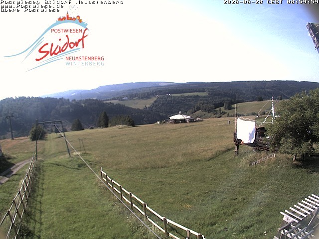 Archiv Foto Webcam Obere Postwiese in Neuastenberg