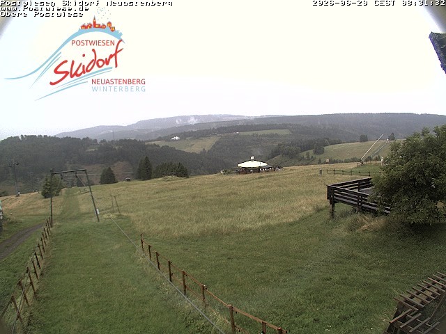 Archiv Foto Webcam Obere Postwiese in Neuastenberg