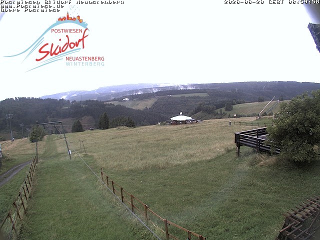 Archiv Foto Webcam Obere Postwiese in Neuastenberg
