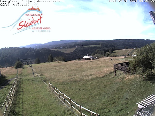 Archiv Foto Webcam Obere Postwiese in Neuastenberg