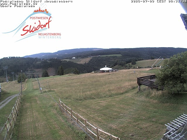 Archiv Foto Webcam Obere Postwiese in Neuastenberg
