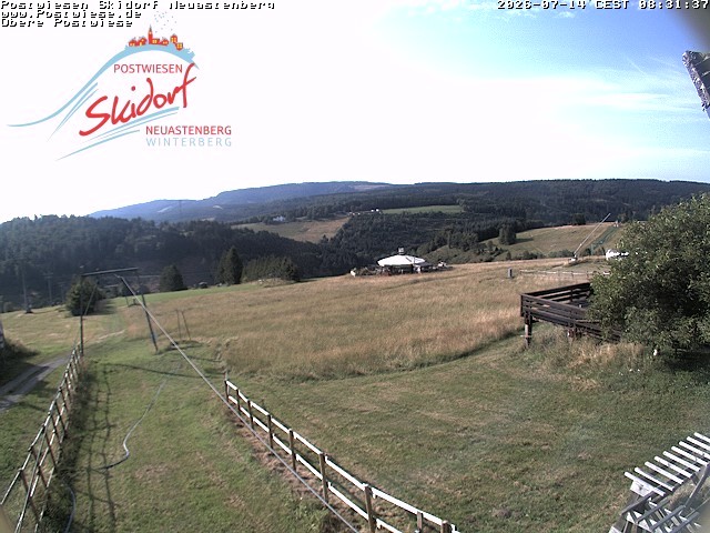 Archiv Foto Webcam Obere Postwiese in Neuastenberg