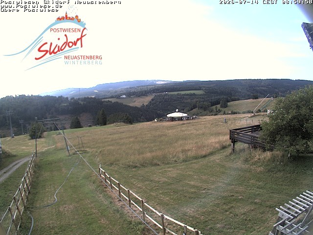 Archiv Foto Webcam Obere Postwiese in Neuastenberg