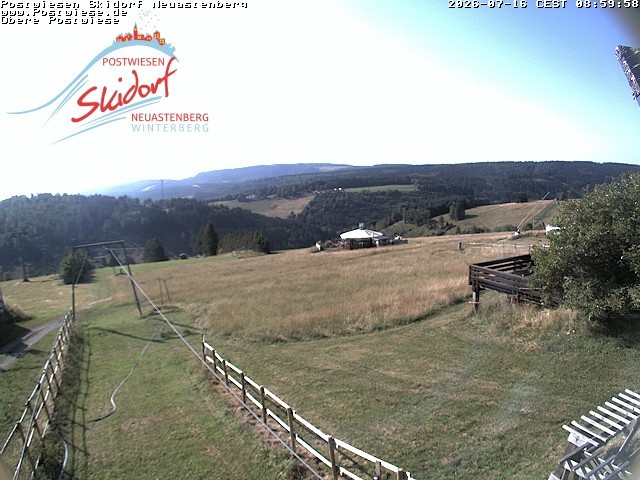 Archiv Foto Webcam Obere Postwiese in Neuastenberg