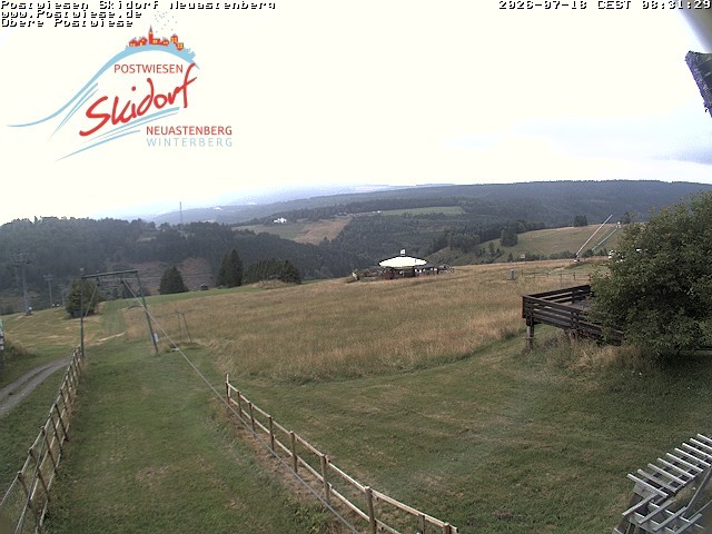 Archiv Foto Webcam Obere Postwiese in Neuastenberg