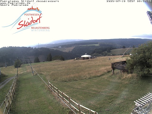 Archiv Foto Webcam Obere Postwiese in Neuastenberg