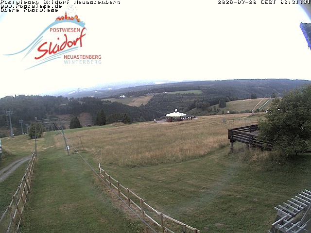 Archiv Foto Webcam Obere Postwiese in Neuastenberg
