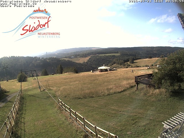 Archiv Foto Webcam Obere Postwiese in Neuastenberg