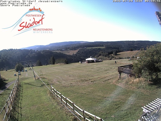 Archiv Foto Webcam Obere Postwiese in Neuastenberg