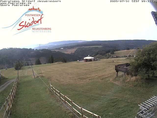 Archiv Foto Webcam Obere Postwiese in Neuastenberg