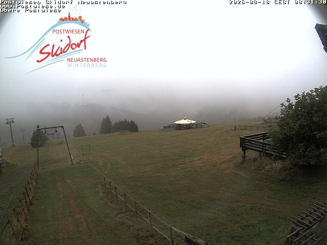 Archiv Foto Webcam Obere Postwiese in Neuastenberg