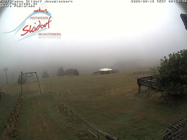 Archiv Foto Webcam Obere Postwiese in Neuastenberg