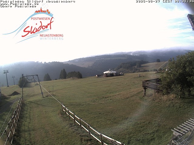 Archiv Foto Webcam Obere Postwiese in Neuastenberg