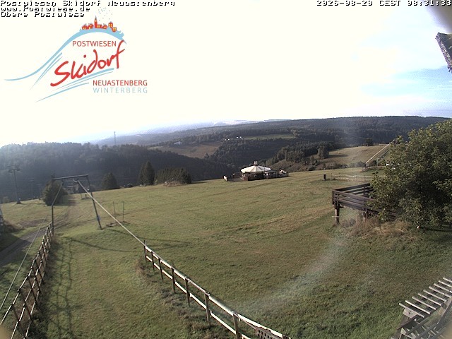Archiv Foto Webcam Obere Postwiese in Neuastenberg
